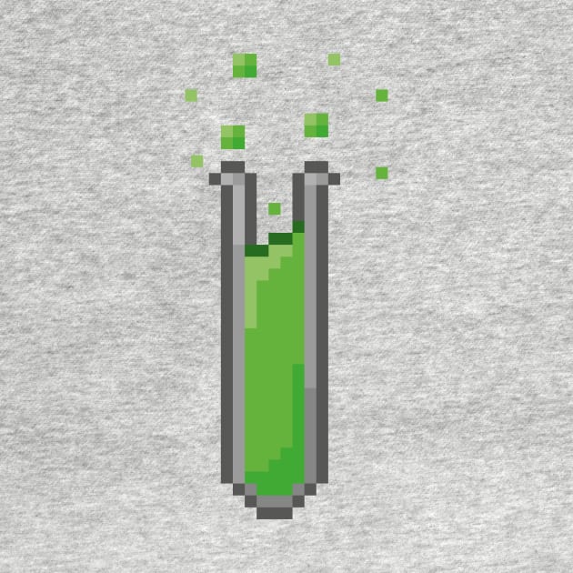 Science test tube pixel by Poulpimousse